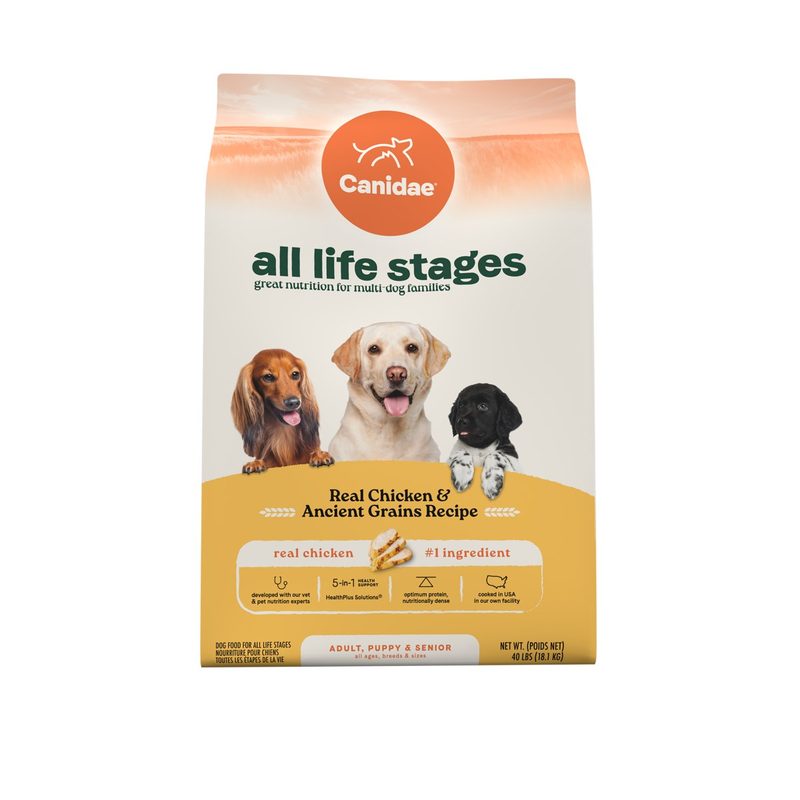 Canidae All Life Stages Real Chicken & Ancient Grains Recipe Dry Dog Food by Canidae — dry kibble food for dogs