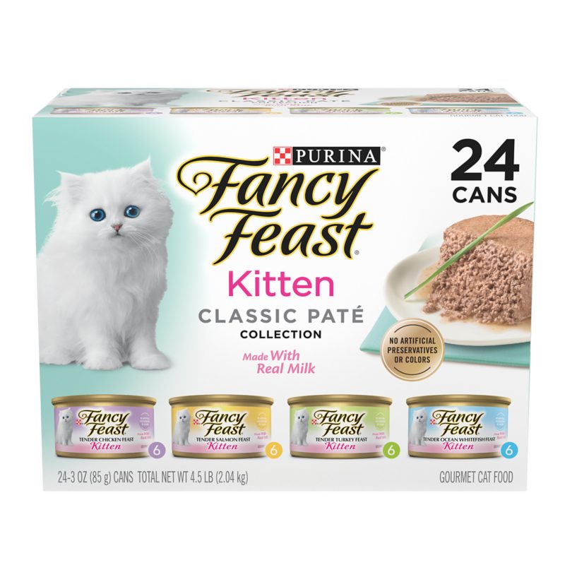 Fancy Feast Kitten Classic Pate Collection Wet Cat Food by Fancy Feast (Purina) — wet canned food for cats