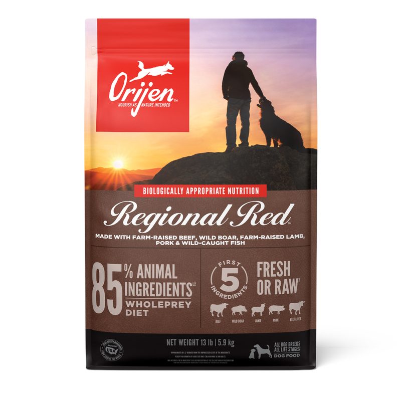 Orijen Regional Red Grain-Free Dry Dog Food by Orijen (Champion Petfoods) — dry kibble food for dogs